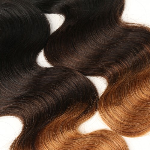T1B/4/30 Ombre Color Hair Body Wave Hair